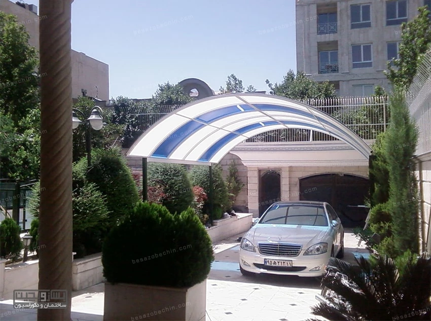 طراحی پارکینگ خانه ویلایی