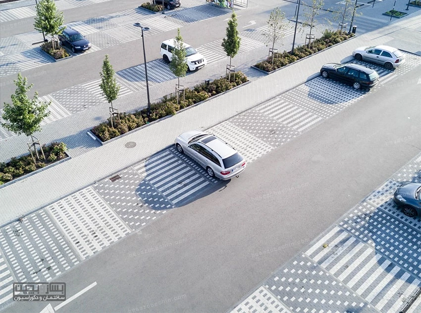 طراحی پارکینگ روباز