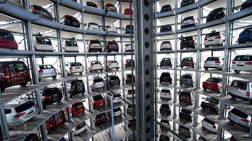 طراحی پارکینگ طبقاتی