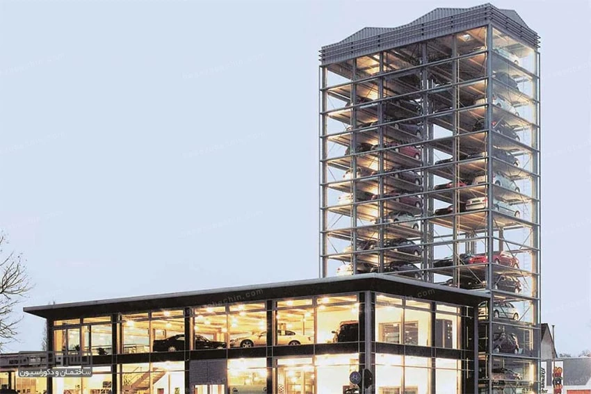 طراحی پارکینگ هوشمند برجی