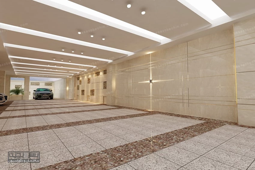 طراحی پارکینگ خانه آپارتمانی