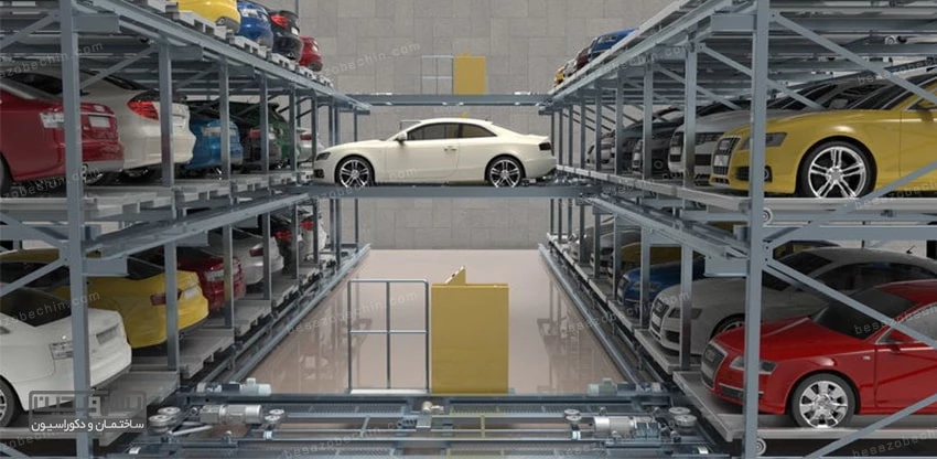 طراحی پارکینگ هوشمند گرند