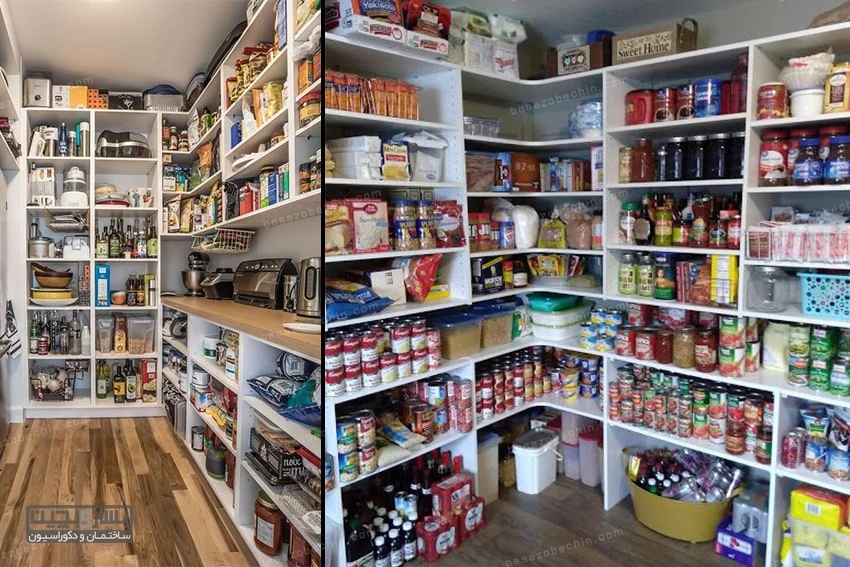 طراحی کابینت و کمد در فضای کوچک و کمجای انباری خانه