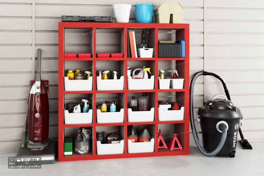 طراحی کابینت و کمد برای انباری کوچک خانه