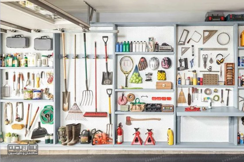 طراحی دیوار انباری کوچک و نقلی