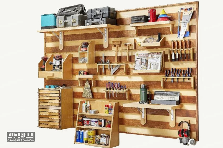 دیوار انباری و نصب قفسه