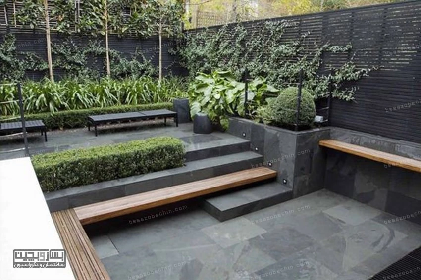 روف گاردن مدرن و زیبا - مدل یازدهم