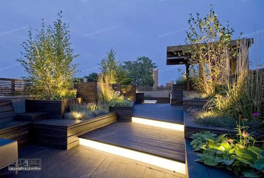 روف گاردن زیبا و بینظیر- مدل دوازدهم