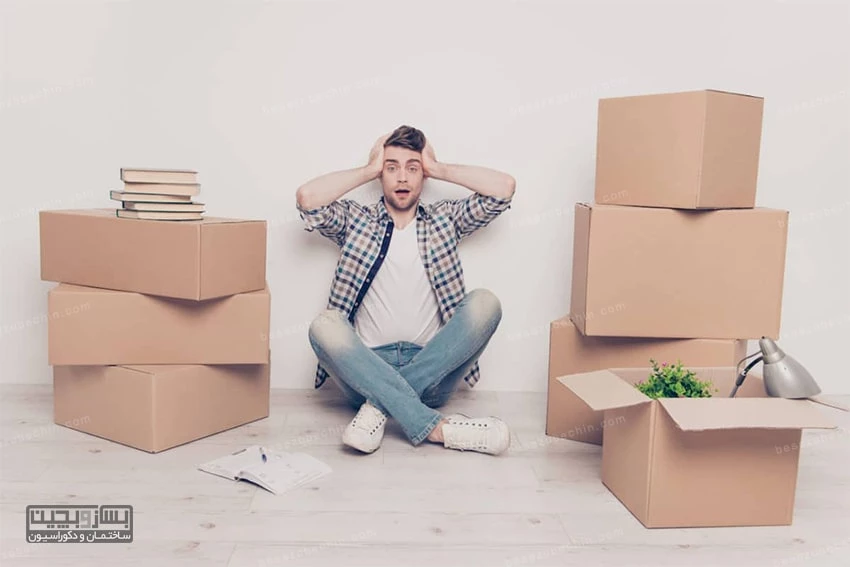 چیدمان انباری کوچک خانه