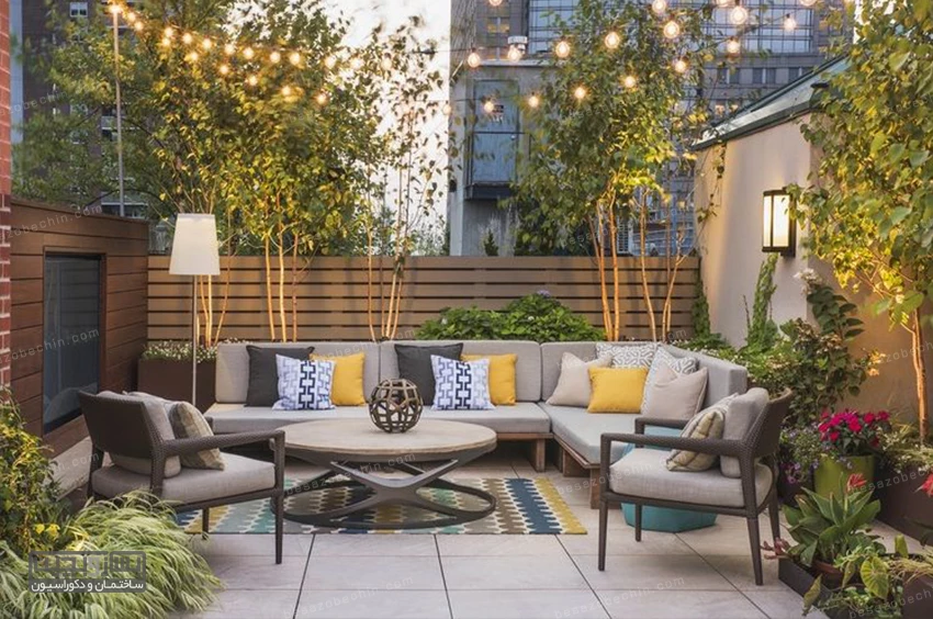 روف گاردن زیبا - مدل دوم