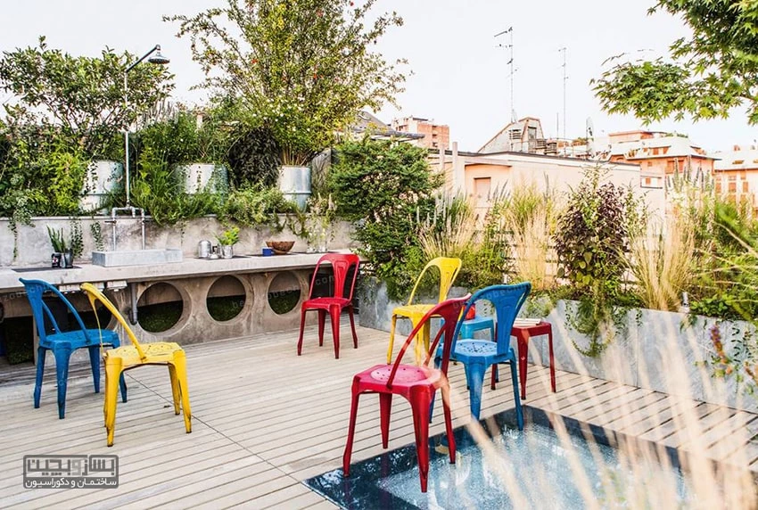 روف گاردن Archilabo در میلان