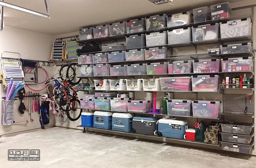 قفسه انباری کوچک و کم جا