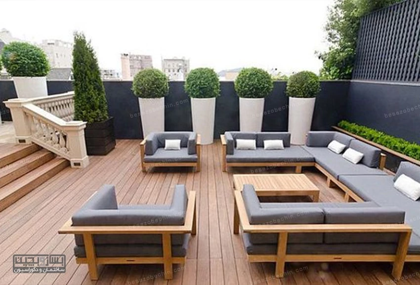 روف گاردن ساده - مدل هفتم