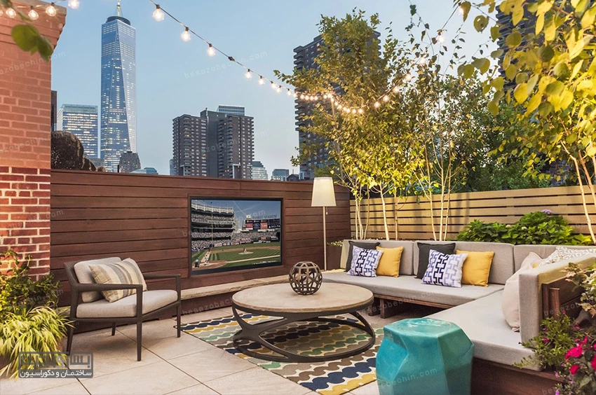 روف گاردن زیبا - مدل اول