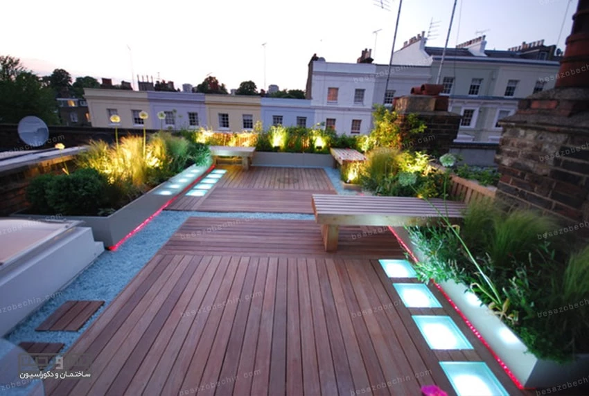 روف گاردن طراحی شده در هلند پارک