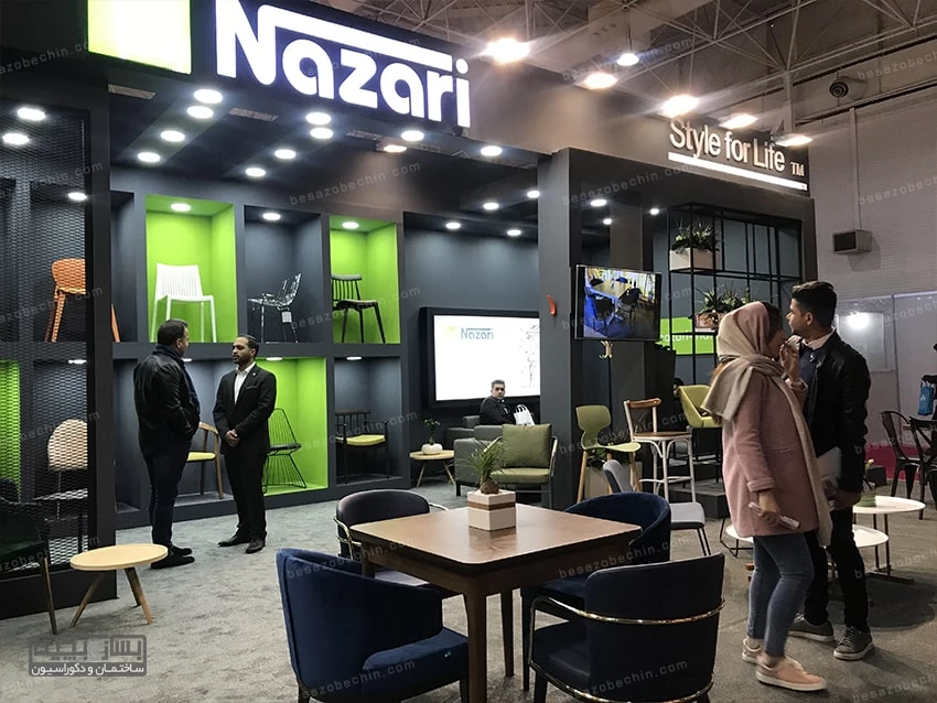 غرفه مبلمان نمایشگاه میدکس تهران