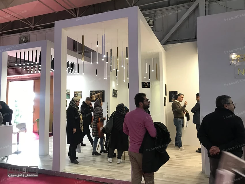 غرفه نورپردازی در نمایشگاه بین المللی میدکس تهران