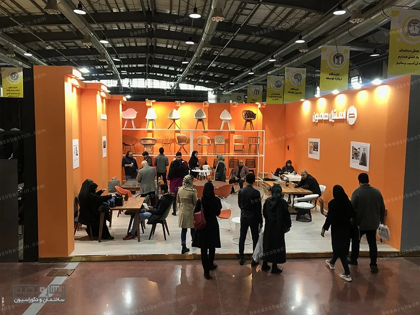 غرفه انواع مبلمان در نمایشگاه معماری میدکس تهران