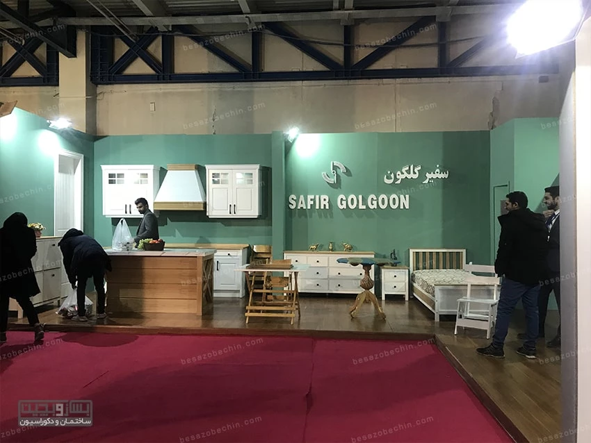 طراحی کابینت آشپزخانه در نمایشگاه میدکس تهران