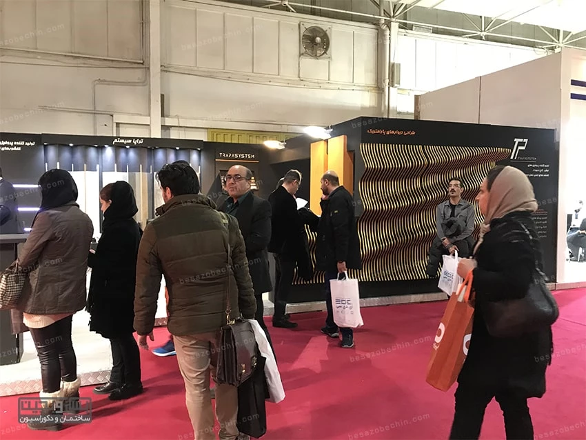 دیوار پارامتریک در نمایشگاه میدکس تهران