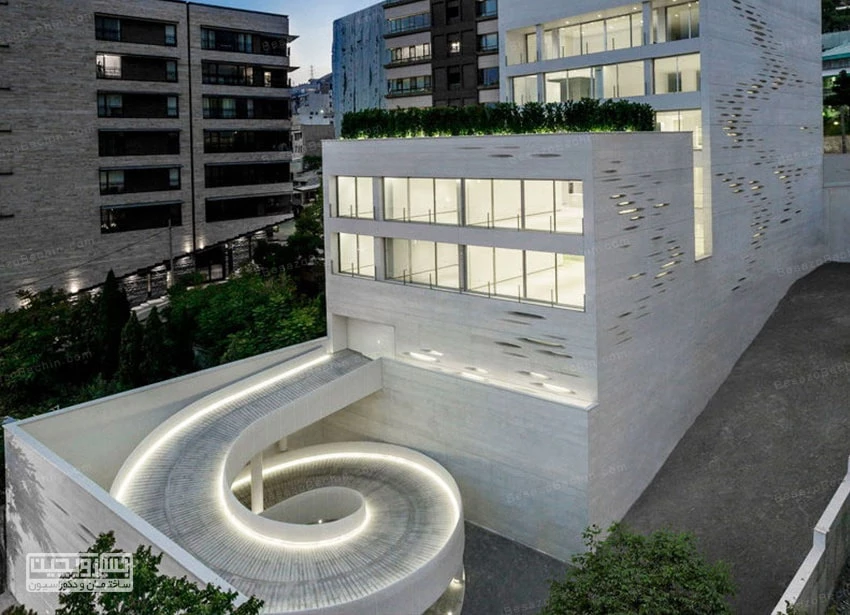 خانه مسکونی روزن در زعفرانیه از بناهای معروف