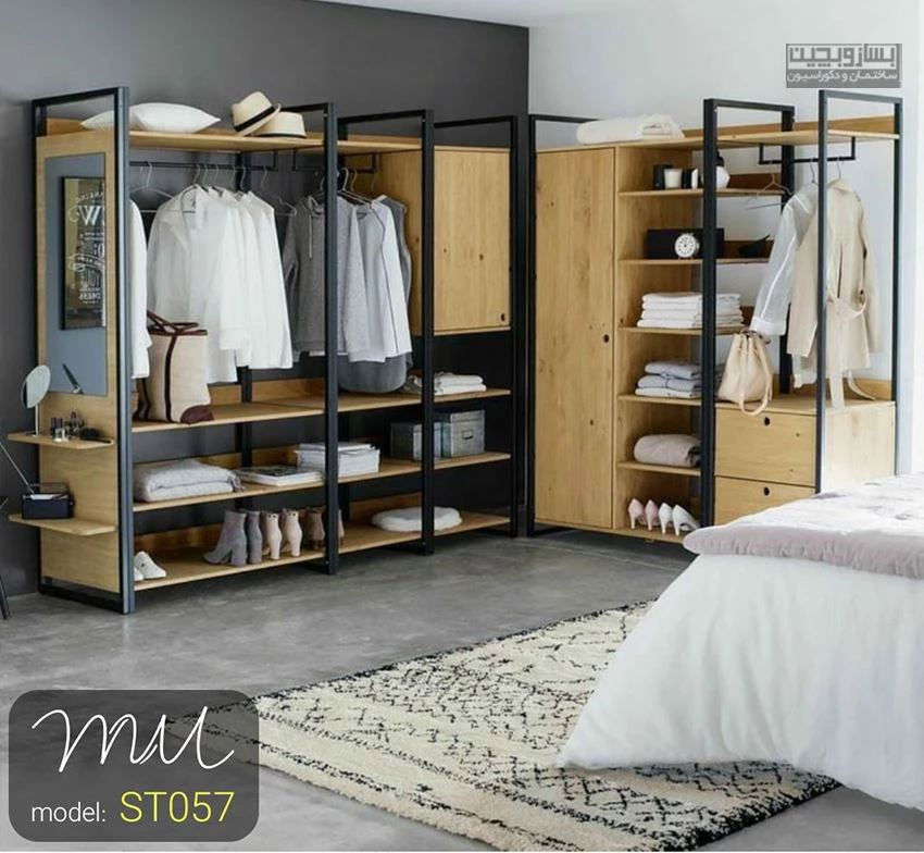 مبلمان چوب و فلز در دکوراسیون داخلی