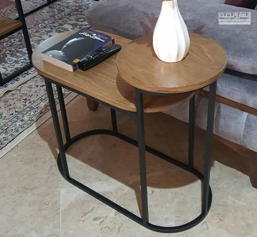 مبلمان ترکیب چوب و فلز