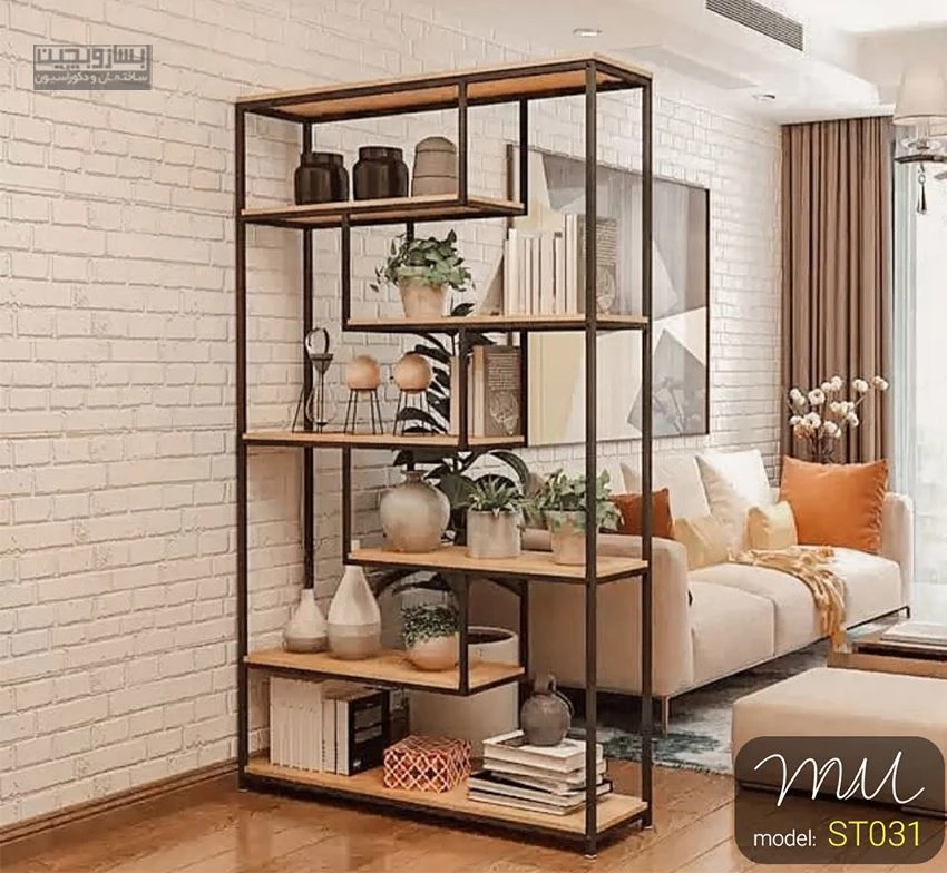 مبلمان چوب و فلز در دکوراسیون داخلی