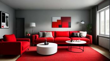چطور از رنگ قرمز در دکوراسیون منزل بصورت حرفه‌ای استفاده کنیم؟