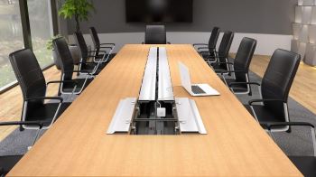 میز کنفرانس و ویژگی‌های اتاق کنفرانس، یک راهنمای کامل
