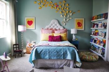 جذابترین ایده‌ها تزیین اتاق خواب دخترانه با وسایل ساده و دور ریختنی