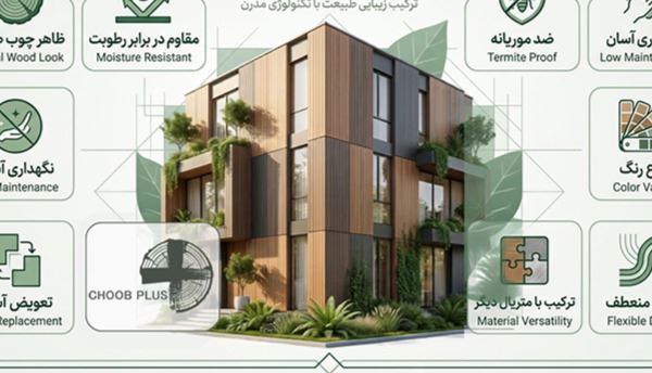 راهنمای خرید چوب پلاست نما + دستورالعمل نصب اصولی